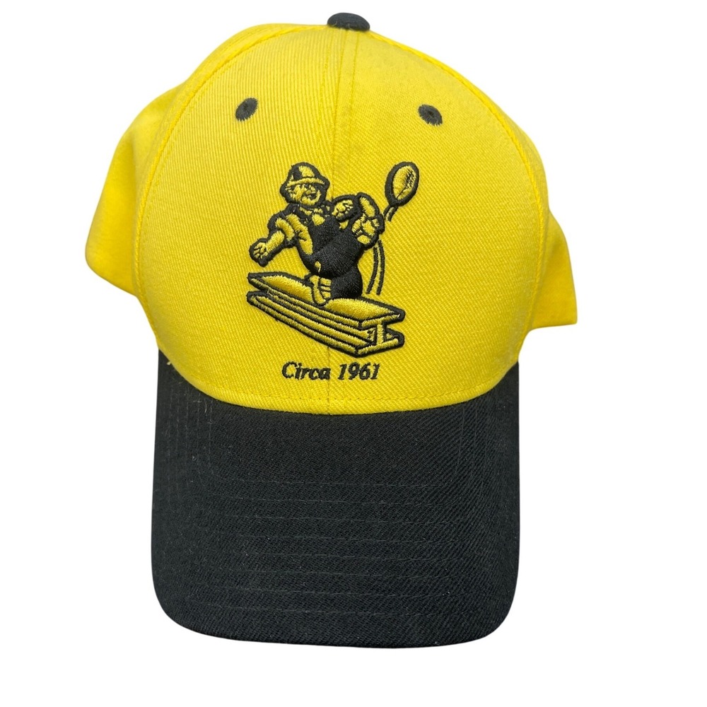 Reebok Pittsburgh Steelers NFL Gridiron Classic Retro Hat Yellow Black OSFA